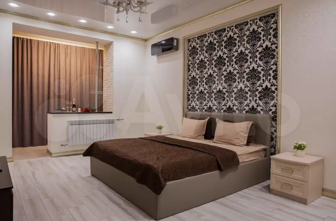 фото 1-к. квартира, 70 м², 2 кроват…