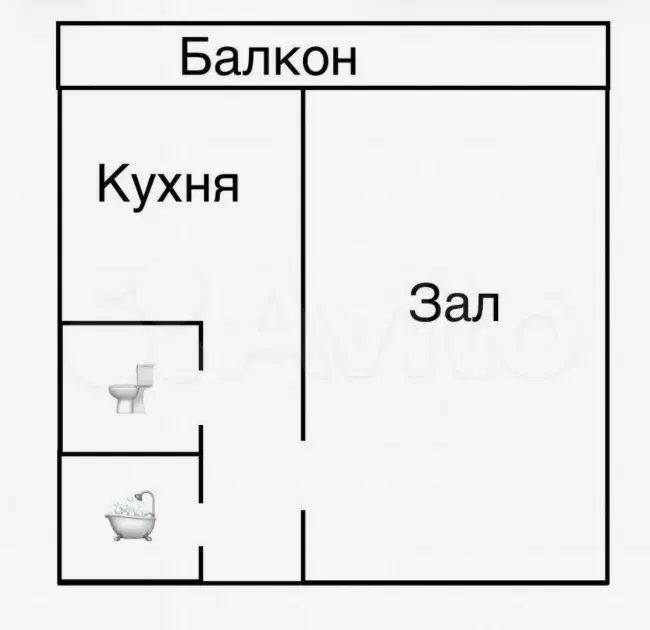фото Раздольная 10, 1-к. квартира, …