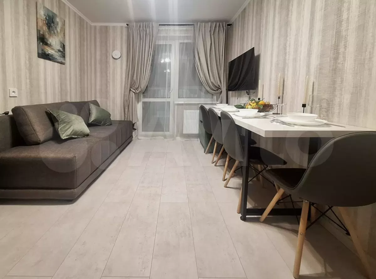 фото 1-к. квартира, 40 м², 2 кроват…