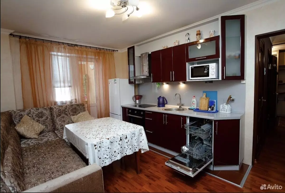 фото 1-к. квартира, 45 м², 2 кроват…