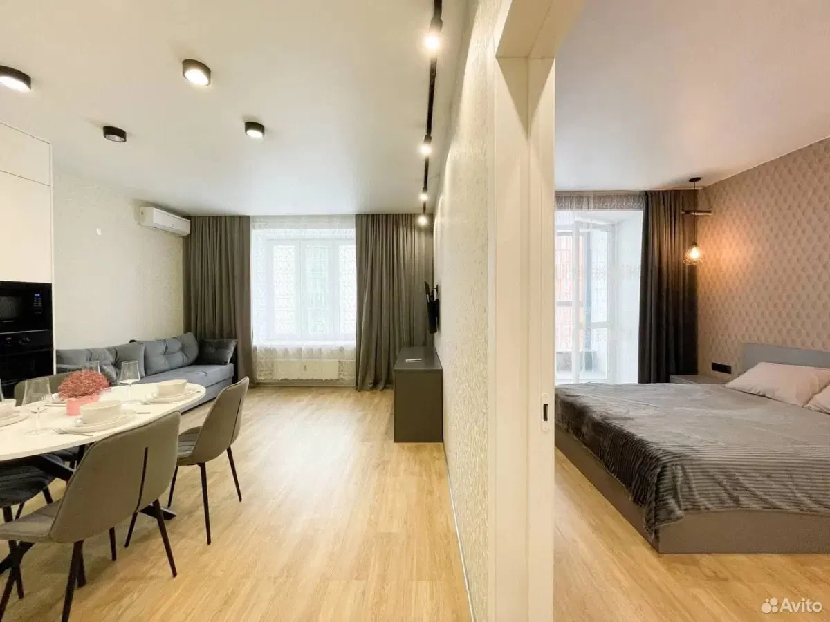 фото 1-к. квартира, 45 м², 2 кроват…