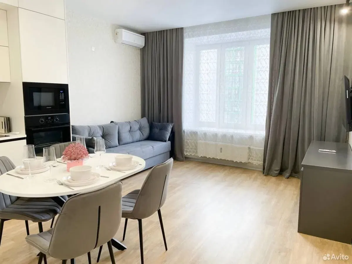 фото 1-к. квартира, 45 м², 2 кроват…
