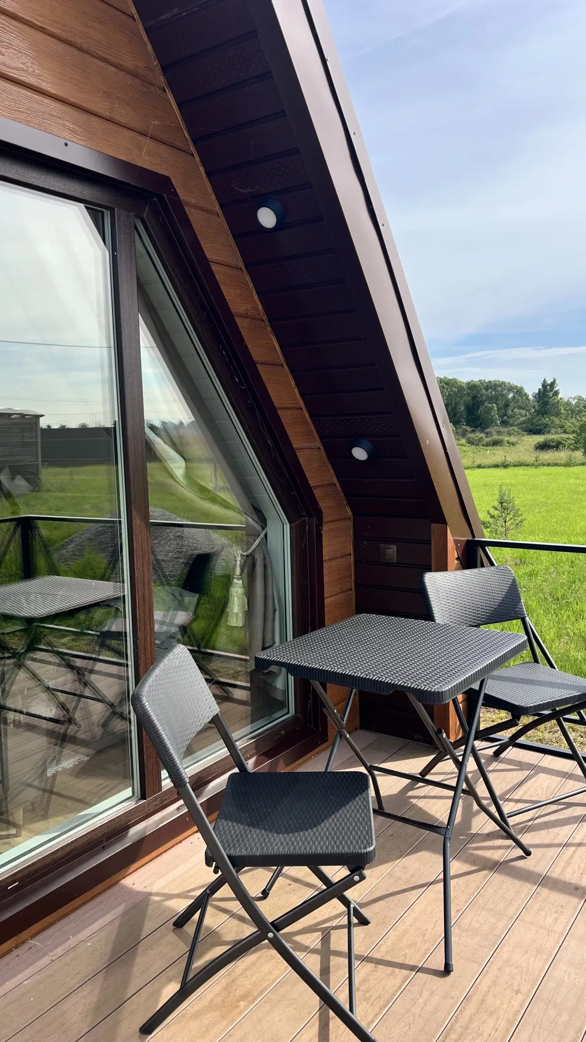 фото Троицкий сад: дом a-frame Вели…